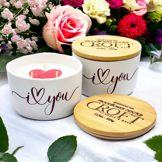 I Love You! Moonflower Nectar Candle