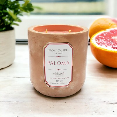 Paloma - Double Wick Stone Vessel Paloma - Double Wick Stone Vessel