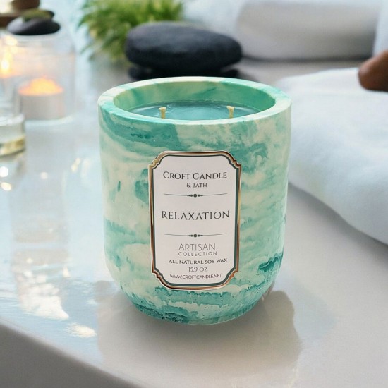 Relaxation - Double Wick Stone Vessel