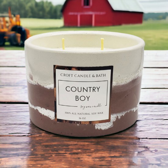 COUNTRY BOY SOY CANDLE COUNTRY BOY SOY CANDLE