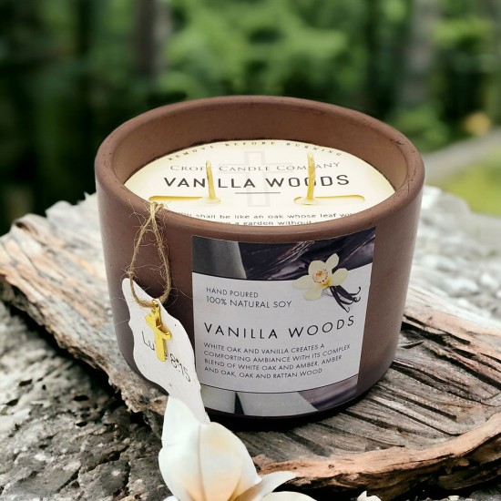 VANILLA WOODS SOY CANDLE VANILLA WOODS SOY CANDLE