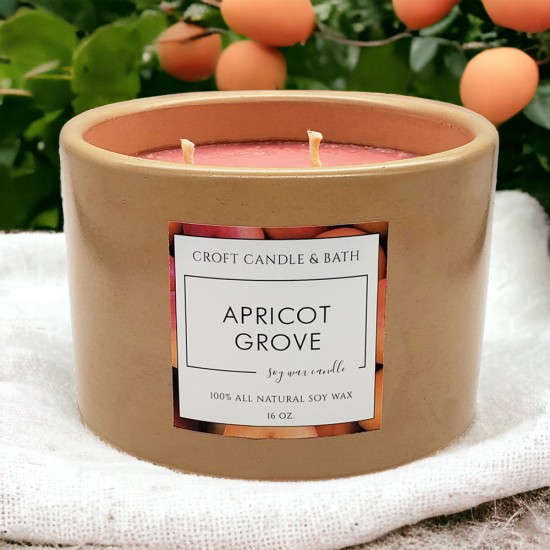 APRICOT GROVE SOY CANDLE APRICOT GROVE SOY CANDLE