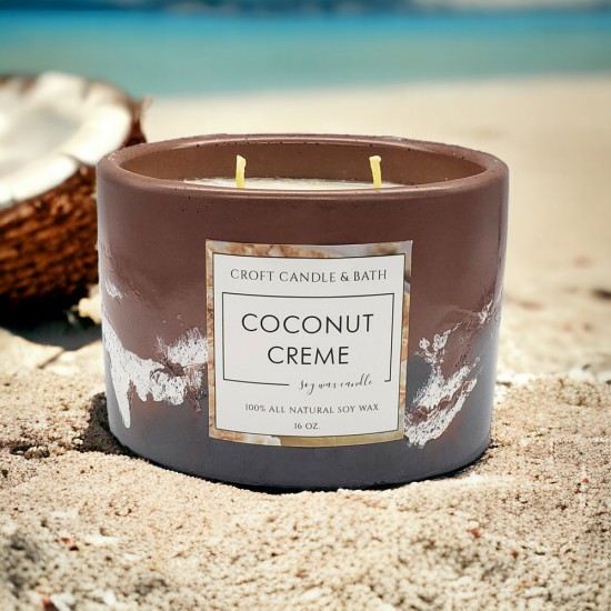 COCONUT CREME SOY CANDLE COCONUT CREME SOY CANDLE