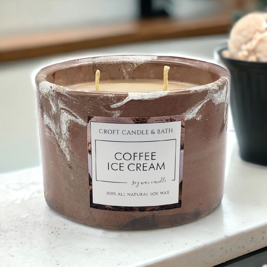 COFFEE ICE CREAM SOY CANDLE