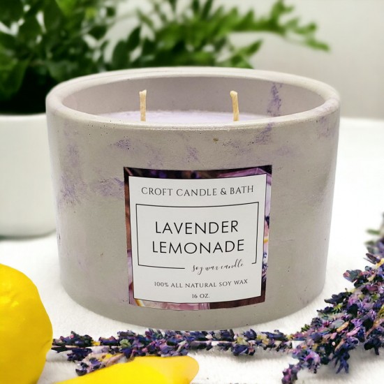 LAVENDER LEMONADE SOY CANDLE