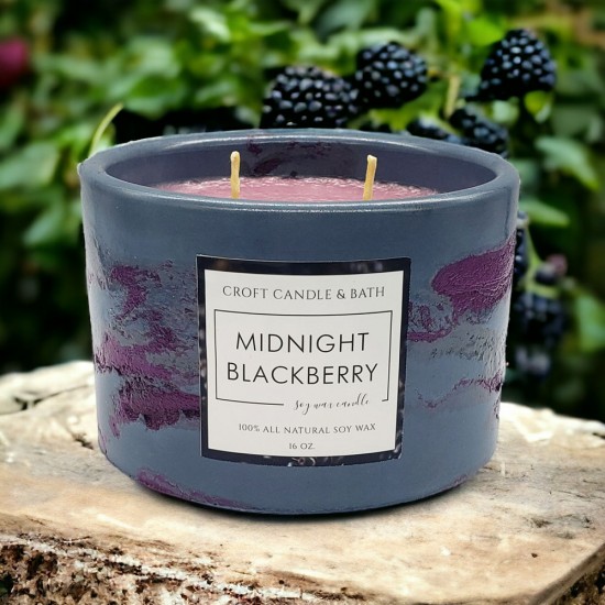 MIDNIGHT BLACKBERRY SOY CANDLE