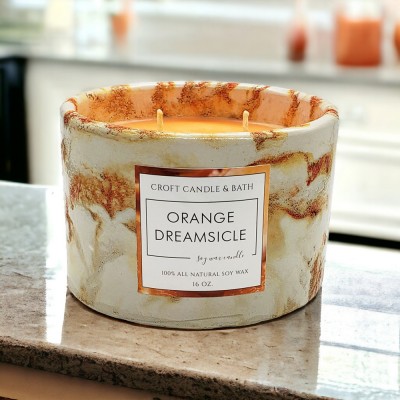 ORANGE DREAMSICLE SOY CANDLE