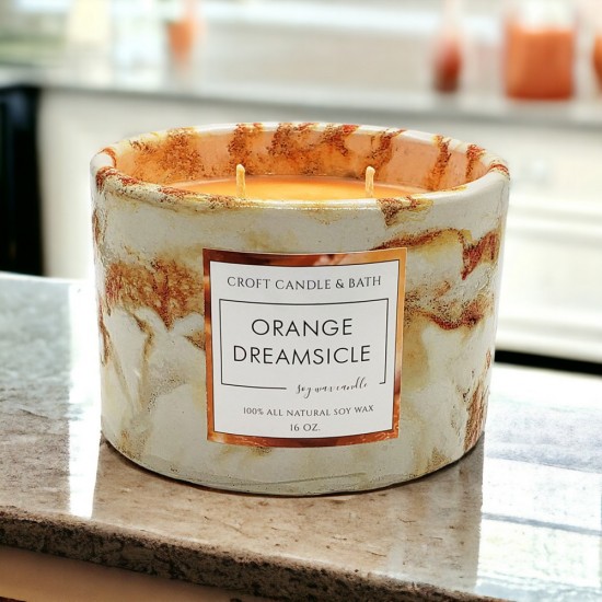 ORANGE DREAMSICLE SOY CANDLE