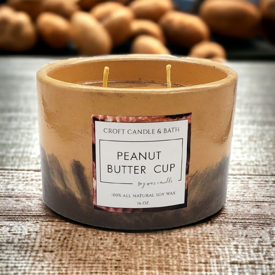PEANUT BUTTER CUP SOY CANDLE
