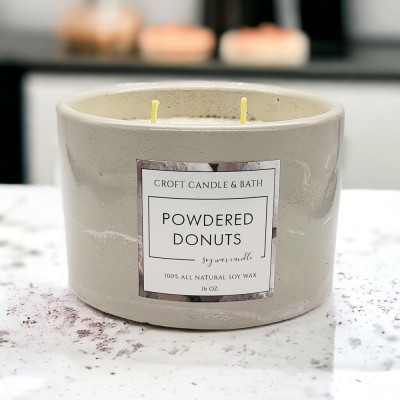 POWDERED DONUTS SOY CANDLE