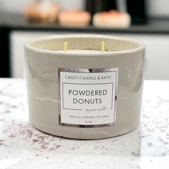 POWDERED DONUTS SOY CANDLE