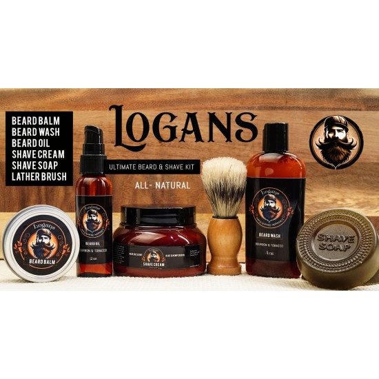 LOGANS ULTIMATE BEARD & SHAVE KIT LOGANS ULTIMATE BEARD & SHAVE KIT