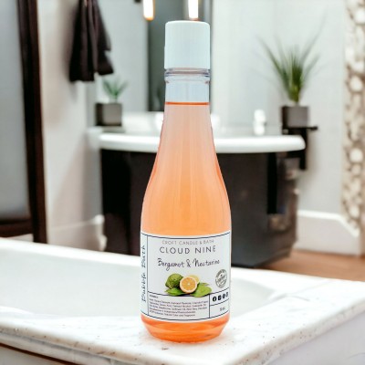 CLOUD NINE BERGAMOT AND NECTARINE BUBBLE BATH