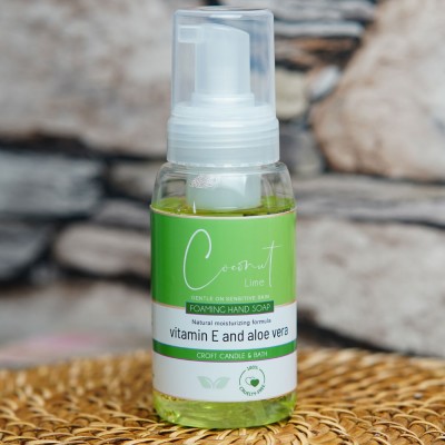 COCONUT LIME ALOE-VITAMIN E FOAMING HAND SOAP