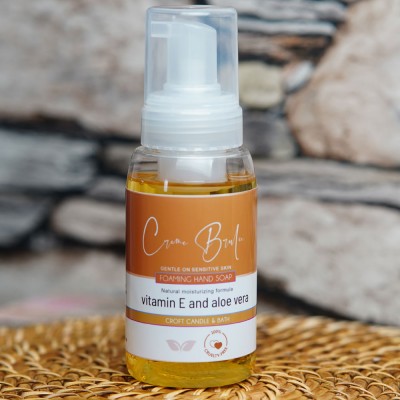CREME BRULEE  ALOE-VITAMIN E FOAMING HAND SOAP