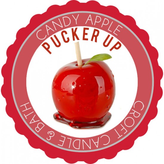 CANDY APPLE -  BEESWAX, CARNAUBA WAX LIP BALM CANDY APPLE -  BEESWAX, CARNAUBA WAX LIP BALM