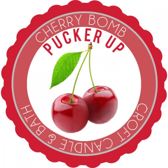 CHERRY BOMB! -  BEESWAX, CARNAUBA WAX LIP BALM CHERRY BOMB! -  BEESWAX, CARNAUBA WAX LIP BALM