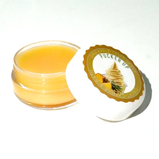 PINEAPPLE SOFT SERVE -  BEESWAX, CARNAUBA WAX LIP BALM