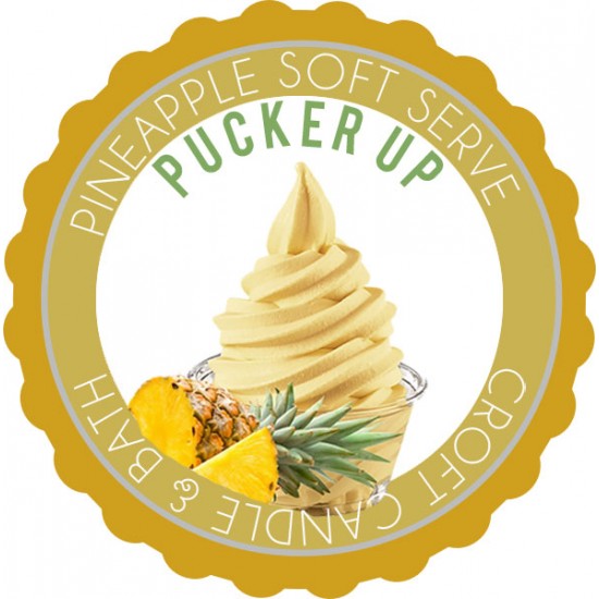 PINEAPPLE SOFT SERVE -  BEESWAX, CARNAUBA WAX LIP BALM