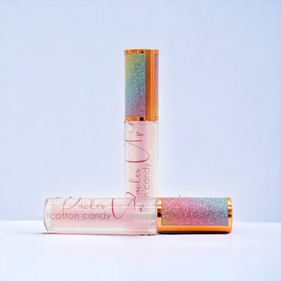 PUCKER UP COTTON CANDY FLAVORED LIP GLOSS