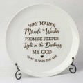 Croft Faith Based Porcelain Plates