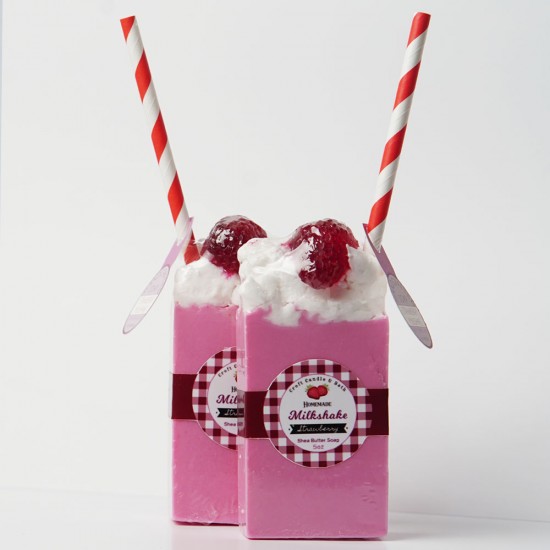 ICE CREAM PARLOUR STRAWBERRY MILKSHAKE BAR